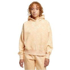 Damska bluza oversize z kapturem Urban Classics Towel Washed. Brązowe bluzy damskie Urban Classics, bez wzorów, z kapturem. Za 244.50 zł.