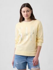 GAP Bluza w kolorze żółtym rozmiar: M. Żółte bluzy damskie GAP, m, bez wzorów, z materiału, bez kaptura. Za 83.42 zł.