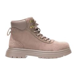 Damskie buty Whinton. Brązowe obuwie trekkingowe damskie Regatta, z materiału, bez zapięcia. Za 327.50 zł.