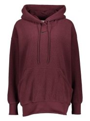 Nike Bluza "Plush" w kolorze fioletowym rozmiar: XS. Różowe bluzy damskie Nike, xs, bez wzorów, z kapturem. Za 170.87 zł.