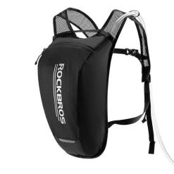 Plecak rowerowy z bukłakiem 2l Rockbros RB017. Czarne plecaki ROCKBROS, bez wzorów. Za 169.00 zł.