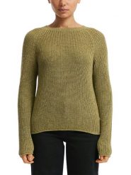 S.Oliver Sweter w kolorze khaki rozmiar: L. Brązowe swetry klasyczne damskie S.Oliver, l, bez kołnierzyka. Za 109.95 zł.