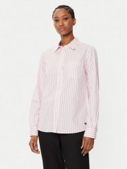 Weekend Max Mara Koszula Bahamas 2515111081 Różowy Regular Fit. Czerwone koszule damskie Weekend Max Mara, bez wzorów, z bawełny, bez kołnierzyka, bez ramiączek. Za 499.99 zł.