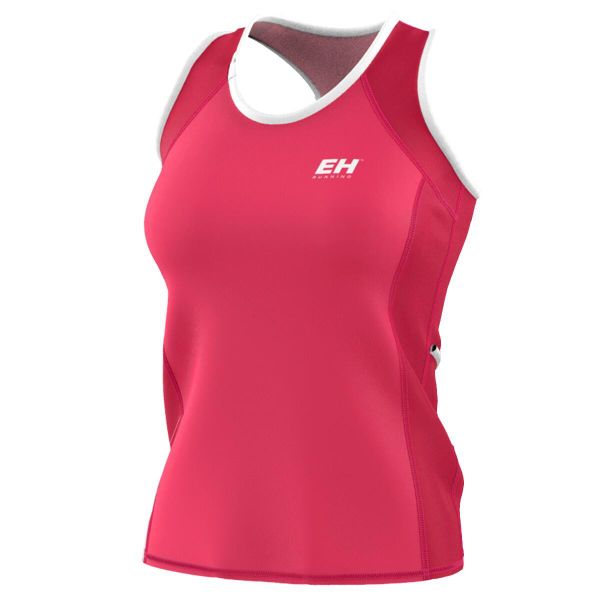 Koszulka do biegania damska bez rękawów EXTREME HOBBY MOOD. Czerwone koszulki damskie EXTREME HOBBY, xs, bez wzorów, z elastanu, bez kołnierzyka, bez ramiączek. Za 139.00 zł.