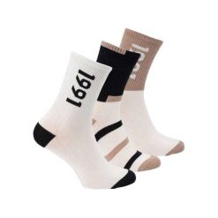 Skarpety Unisex Dla Dorosłych Ignini (zestaw 3 Sztuk). Czarne skarpetki damskie IGUANA, bez wzorów, z bawełny. Za 45.85 zł.