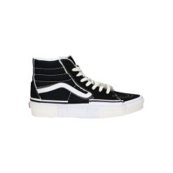 Buty do chodzenia unisex Vans Sk8-Hi Reconst. Czarne obuwie sportowe damskie Vans, bez zapięcia, trekkingowe, Vans SK8. W wyprzedaży za 424.25 zł.