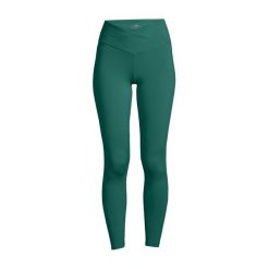 Legginsy treningowe damskie Casall Overlap High Waist. Zielone legginsy damskie Casall, bez wzorów. Za 169.99 zł.