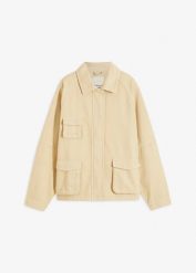Kurtka oversize. Brązowe kurtki damskie bonprix, bez wzorów, bez kaptura. Za 149.99 zł.