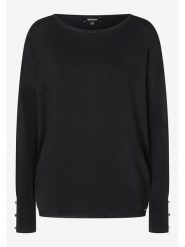 More & More Sweter w kolorze czarnym rozmiar: 46. Czarne swetry klasyczne damskie More & More, bez kołnierzyka. Za 109.78 zł.