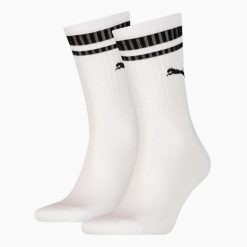 Skarpetki Puma Crew Heritage (x2). Białe skarpetki damskie Puma, bez wzorów, z bawełny. Za 37.99 zł.