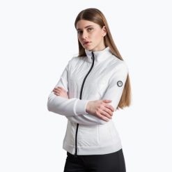 Kurtka hybrydowa damska Sportalm Brina. Białe kurtki damskie Sportalm, na zimę, bez wzorów, bez kaptura. Za 859.99 zł.