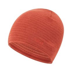 Czapka polarowa pod kask Rab Filament Beanie. Czerwone czapki damskie RAB, bez wzorów, z polaru. Za 69.43 zł.