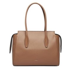 Torebka Furla. Brązowe torebki klasyczne damskie Furla, bez dodatków. Za 1,839.00 zł.