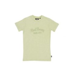 Koszulka miękki z bawełna na co dzień na siłownię. Zielone bluzki damskie LEONE 1947 APPAREL, bez wzorów, z bawełny, sportowe, bez kołnierzyka, bez ramiączek. W wyprzedaży za 44.86 zł.