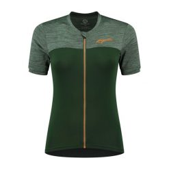 Koszulka rowerowa damska Rogelli Melange. Brązowe koszulki damskie Rogelli, l, bez wzorów, bez kołnierzyka, bez ramiączek. Za 204.99 zł.