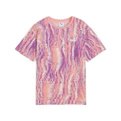 Młodzieżowa koszulka Essentials Nature 2.0 PUMA Pink Fruit. Czerwona bluzki damskie Puma, m, bez wzorów, z gumy, młodzieżowe, bez kołnierzyka, bez ramiączek. Za 173.00 zł.