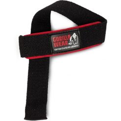 Padded Lifting Straps - Czarny. Czarne paski damskie GORILLA WEAR, bez wzorów. Za 98.00 zł.