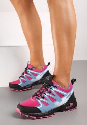 Niebiesko-Fuksjowe Płaskie Sznurowane Buty Sportowe Sneakersy z Ozdobnymi Wstawkami Tinamar. Niebieskie obuwie sportowe casual damskie Born2be, z jeansu. Za 119.99 zł.