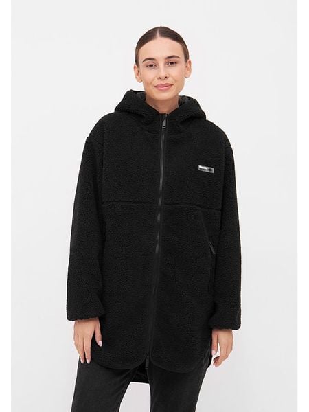 Bench Kurtka polarowa "Brilli" w kolorze czarnym rozmiar: 42. Czarne kurtki damskie Bench, bez wzorów, z polaru, bez kaptura. Za 201.08 zł.