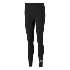 Legginsy Damskie Essentials. Czarne legginsy damskie Puma, s, bez wzorów. Za 189.99 zł.