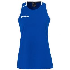 Damska koszulka typu tank top Kempa Player. Białe bluzki damskie Kempa, xl, bez wzorów, sportowe, bez kołnierzyka, bez ramiączek. Za 136.50 zł.