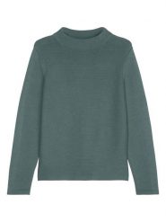 Marc O´Polo Sweter w kolorze ciemnozielonym rozmiar: S. Zielone swetry klasyczne damskie s, z bawełny, bez kołnierzyka. Za 298.67 zł.