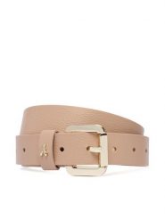 Patrizia Pepe Pasek Damski CW8684/L001-R874 Beżowy. Brązowe paski damskie Patrizia Pepe, bez wzorów, ze skóry. Za 419.99 zł.