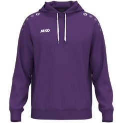 Bawełniana bluza z kapturem Jako One. Brązowe bluzy damskie JAKO, xl, bez wzorów, z bawełny, z kapturem. Za 288.50 zł.