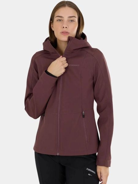Kurtka Softshell Damska Fundango Astralite. Czarne kurtki sportowe damskie FUNDANGO, s, bez wzorów, z materiału, bez kaptura. Za 399.00 zł.