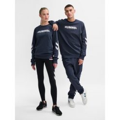 Bluza piłkarska dla dorosłych Hummel hml LEGACY. Niebieskie bluzy damskie Hummel, xs, bez wzorów, bez kaptura. W wyprzedaży za 101.50 zł.