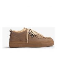 Unisa Skórzane sneakersy "Feny" w kolorze jasnobrązowym rozmiar: 36. Brązowe obuwie sportowe damskie Unisa, bez zapięcia. Za 192.33 zł.