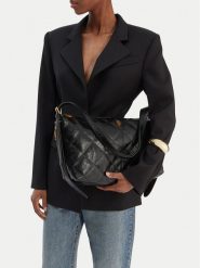 Badura Torebka CEO-ODI-LDA8618 Czarny. Czarne torebki klasyczne damskie Badura, z materiału, bez dodatków. Za 229.99 zł.