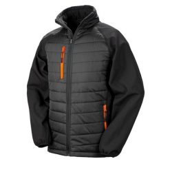 Kurtka Softshellowa Damska Compass. Czarne kurtki sportowe damskie RESULT, xs, bez wzorów, z materiału, bez kaptura. Za 200.99 zł.