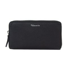 Tamaris Portmonetka TAS Amanda Portfele 1 ct Czarny Damski. Czarne portfele damskie Tamaris, bez wzorów, ze skóry. Za 305.99 zł.