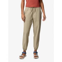 Spodnie damskie Columbia Pinetown Canyon Jogger. Brązowe spodnie materiałowe damskie Columbia, bez wzorów. Za 330.69 zł.