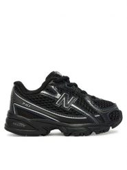 New Balance Sneakersy IZ740BM Czarny. Czarne buty sportowe chłopięce New Balance, z materiału, bez zapięcia. Za 269.99 zł.