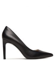 Calvin Klein Szpilki Ess Stiletto 90 HW0HW02608 Czarny. Czarne szpilki damskie Calvin Klein, bez wzorów, ze skóry, bez obcasa, na szpilce, bez zapięcia. Za 649.99 zł.
