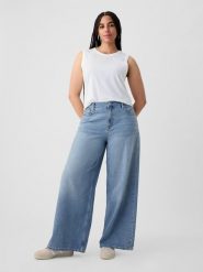 GAP Dżinsy - Comfort fit - w kolorze niebieskim rozmiar: W31. Niebieskie jeansy damskie GAP, z podwyższonym stanem. Za 157.73 zł.