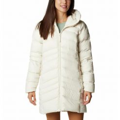 Płaszcz Puchowy Damski Columbia Autumn Park Down Mid Jacket. Białe płaszcze damskie Columbia, m, bez wzorów, z puchu, bez kaptura. W wyprzedaży za 699.00 zł.