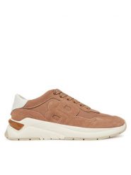 BOSS Sneakersy Skylar Runn 50541600 Brązowy. Brązowe obuwie sportowe damskie Boss, ze skóry, bez zapięcia. Za 579.99 zł.