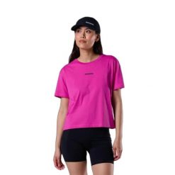 T-shirt damski Rossignol Presset. Czerwone t-shirty damskie Rossignol, bez wzorów, z bawełny, bez kołnierzyka. Za 251.00 zł.