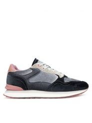 HOFF Sneakersy Sapphire 22402019 Niebieski. Niebieskie obuwie sportowe damskie HOFF, ze skóry, bez zapięcia. Za 439.99 zł.
