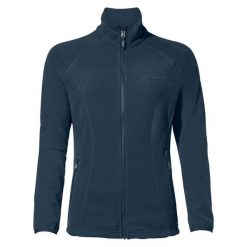 Bluza polarowa damska Vaude Rosemoor Fleece Jacket II. Niebieskie bluzy damskie Vaude, s, bez wzorów, z polaru, bez kaptura. Za 298.99 zł.