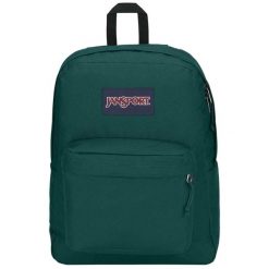 Plecak sportowo-turystyczny dla dorosłych Superbreak Backpack 26 L. Zielone plecaki Jansport, bez wzorów. Za 139.99 zł.