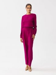 Stylove Kombinezon w kolorze różowym rozmiar: L. Różowe kombinezony damskie Stylove, l, bez wzorów, bez kołnierzyka, bez ramiączek. Za 272.31 zł.