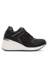 Clara Barson Sneakersy ELI WS169-07 Czarny. Czarne obuwie sportowe damskie Clara Barson, z materiału, bez zapięcia. Za 97.99 zł.