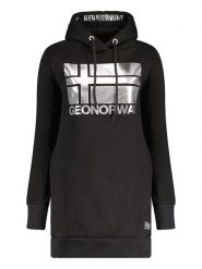 Geographical Norway Sukienka dresowa w kolorze czarnym rozmiar: S. Czarne sukienki damskie Geographical Norway, bez wzorów, z dresówki, bez ramiączek. Za 118.84 zł.