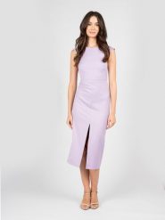 Patrizia Pepe Sukienka | DA1154/A106 | Kobieta | Fioletowy. Fioletowe sukienki damskie Patrizia Pepe, bez wzorów, z elastanu, bez ramiączek. W wyprzedaży za 489.00 zł.