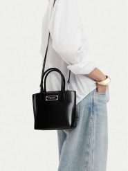 Nine West Torebka CEO-CLASSIC EDGE-LA374-4770 Czarny. Czarne torebki klasyczne damskie Nine West, ze skóry, bez dodatków. Za 159.99 zł.