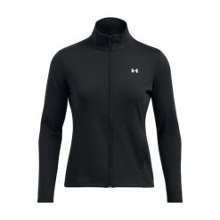 Kurtka damska Under Armour Motion. Czarne kurtki damskie Under Armour, l, bez wzorów, z materiału, z kapturem. Za 356.99 zł.